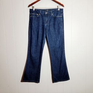 Joe's Jeans Muse Fit Midrise Bootcut Dark Indigo Jeans Size 31. Slim fit.